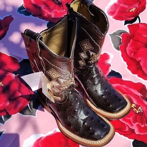 Brown Western Cowboy Boots